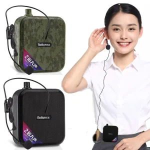 Rolton K600 7.4V Portable Audio Speaker Voice Amplifier Megaphone Loudspeaker for Teacher