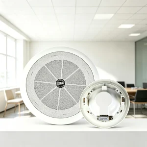 Round Ceiling Speakers 5 Inch Passive PA Speaker System 100V 10W for Conference Room