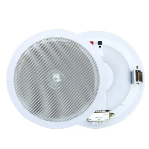 Round Multi-room Broadcasting System PA Audio Sound System Loudspeaker 10w Passive Ceiling Speaker