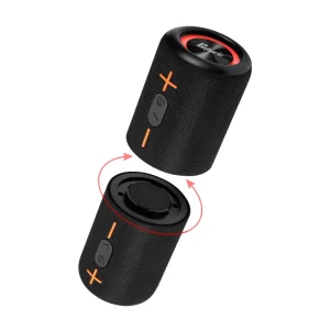 S10 Detachable Wireless Speaker 3D Stereo Bass IPX6 Waterproof TWS Boombox with Colorful LED Lighting