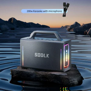 S1116 200W Surge Power Wireless Speaker 20000mAh Battery IPX6 Waterproof for Outdoor Karaoke Party Use