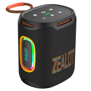 S122 RGB Portable 25W Bluetooth Speaker with 6000mAh Battery BT V5.4 TWS for Indoor and Outdoor Use