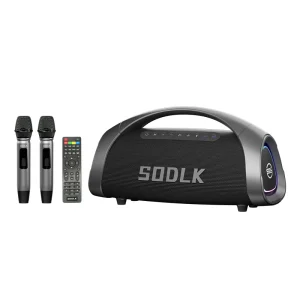 S1617 320W Party Speaker with Wireless Mic Power Bank TWS Pairing IPX6 Waterproof Portable Speaker for Events Karaoke