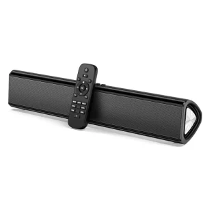 S16A 20W TV Sound Bar With Remote Control Home Audio TV Speakers Sound Bar With AUX/USB Drive/AUX OPT Connect