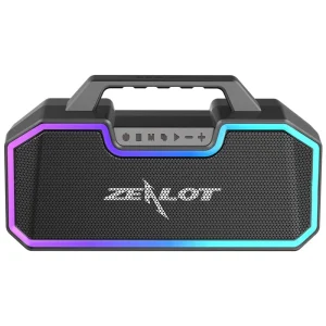 S57 Portable Wireless RGB Light Speaker with Subwoofer 80W HD Loud Stereo Sound and TWS Technology