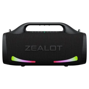 S79 100W Stereo Sound Speaker Extra Bass Party-Sync LED Lights Built-in Power Bank IPX6 Waterproof Outdoor Speaker