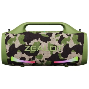 S79 Portable Speaker IPX6 Waterproof Wireless Speaker 100W HiFi Stereo Sound Dynamic Light Deep Bass