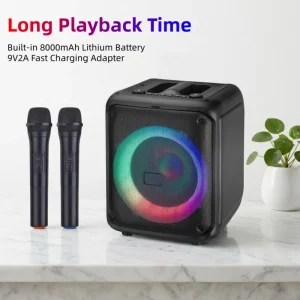 S803 160W Wireless Loudspeaker with Dual Microphones and Long Playtime for Local Night Market Merchants