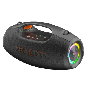 S86 60W Outdoor Blue Tooth Speaker with Deep Bass RGB Lights IPX6 Waterproof 8000mAh Portable Wireless Speaker