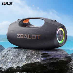 S86 Portable Speaker for 5.4 60W Heavy Bass RGB Light IPX6 Waterproof TF Card USB AUX 8000mAh Battery 2.0