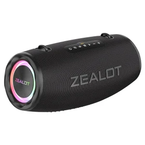 S87 Outdoor Bluetooth Speaker RGB Lights 80W High Power Subwoofer IPX6 Waterproof Wireless Audio Woofer for Home Theater