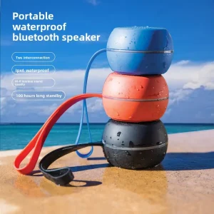 S9 Portable Wireless Mini Speaker with 5W Waterproof Subwoofer Power for Outdoor Travel Camping Beach Party Use