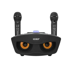 SDRD SD306 for 5.0 Karaoke Speaker System Built in Mic Wireless Charging 8000mAh Battery Portable for Home Computer