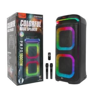 SING-E ZQS10220 Custom Portable BT Speaker for Parties DJ KTV Home Theatre Outdoor Computer Mobile Phone
