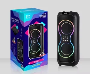 SING E ZQS8255 Portable Subwoofer Party Speaker Trolley Wireless KTV DJ Karaoke Audio for Home Use with Mic Accessory