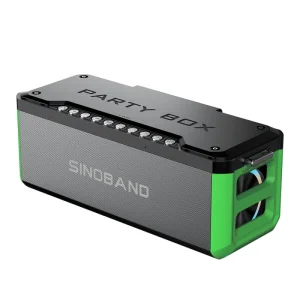SINOBAND Party Box 130W Speaker IPX6 Waterproof Portable Party Loud Wireless Deep Bass Outdoor Speaker with RGB Light