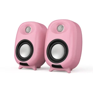 SR08B Customized Home Theater System 2.0 Audio Speakers with Remote and Button Control OEM Bookshelf Speakers