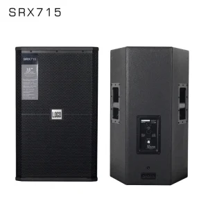 SRX715 15-Inch Passive Professional Speaker Two-Way Full Range PA DJ System with Neodymium Driver Cabinet 200W 131dB SPL