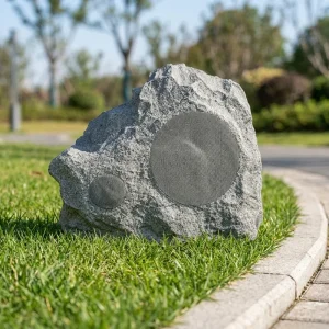 ST08 Outdoor Speakers Scenic Stone Music Studio Equipment Simulation Animal Cartoon Sound Speakers at Constant Pressure 8 Inches