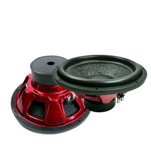 SUB 1512 15inch Car Audio Subwoofer Speaker 1500W Max 750W RMS 2ohm Dual Voice Coil 3′ V.C.D. 20 500Hz 75 90dB Sensitivity DC