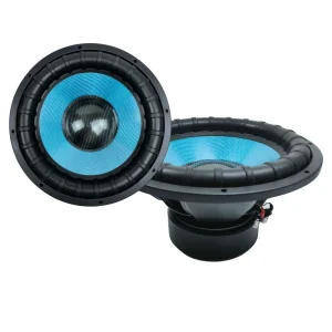 SW-15FI BLUE 15inch Car Audio Subwoofer 15 Real 1800W MAX Magnet Power Carbon Cone Speaker