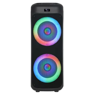SZ-2210 Sound Equipment Amplifiers Karaoke Speaker Extra Bass Dual 8 Inch Subwoofer Big Party Speaker Mic