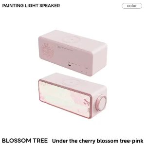 Scenic White Noise for 5.0 Speaker Wireless System Desktop Charging Night Light Portable High Fidelity Birthday Gift Men