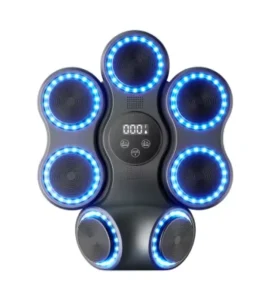 Seven Target Interactive Smart Boxing Target Music Synchronization Tracking Score LED Game Mode Wall Installation Home Fitness