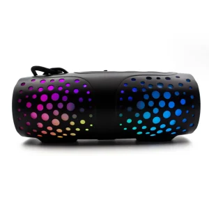 Silicone Protective Sleeve with Waterproof Portable Multi Color Display Bluetooth Speaker