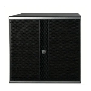 Single 18 Inch Outdoor PA Bass Speaker Waterproof IP6 Subwoofer Titanium Alloy Diaphragm 2000W Peak Power Eco Friendly Durable