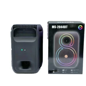 Single 8 Inch for 5.3 Speaker Outdoor Subwoofer Wireless Portable RGB LED Lighting 12W Karaoke Audio
