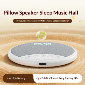 Sleep Speaker Pillow Speaker for Sleeping Ultra thin Music Player Portable Sleep White Noise Under Pillow Wireless Speaker