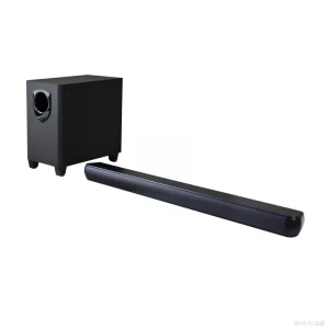 Slim 2.1 Sound Bar System HDMI ARC DSP Lossless Audio Wireless Subwoofer TV Speaker for Home Cinema Setup