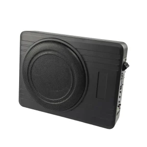 Slim Active Car Audio Subwoofer Strong Bass RMS Under Seat Amplifier Speakers OEM Factory 10-inch Iron 12V 150w Woofer 10 Inch