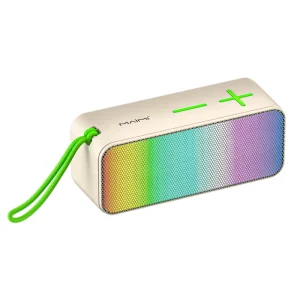 Small Outdoor Portable LED Light bluetooth USB Gaming Speakers Wireless RGB Mp3 Player Microphone Music Party Speaker