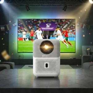 Smart Android BYINTEK U4 Projector 3D Support Native 1080P Support WiFi Mini Fabric Art Design Home Movie Football Game Beamer