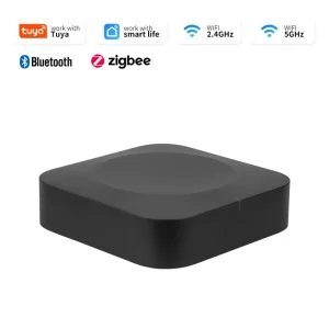 Smart Life Multi Mode Gateway Tuya Zigbee 3.0 for Home App Control 2.4 and 5Ghz WiFi Dual Band Wireless Hub with BLE