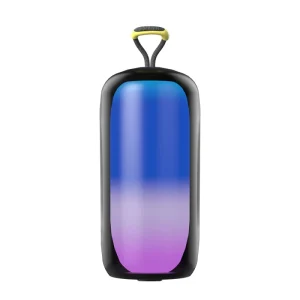 Smart Mini Portable BT5.3 Waterproof Wireless Speaker with RGB Lighting 2400mAh USB WiFi Aux Memory Card
