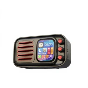 Smart Mini Wireless Outdoor Portable Speaker Party FM Radio Mobile Phone Stage Touch Screen Display for V5.3 IPX5