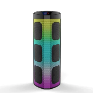 Smart Portable Speaker Wireless Waterproof Speaker with Deep Bass Subwoofer Home Audio Amplifier for Outdoor Party