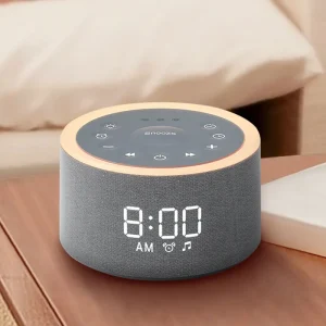 Smart Table Clock Custom Sound Effect Button Machine Sound Machine White Noise