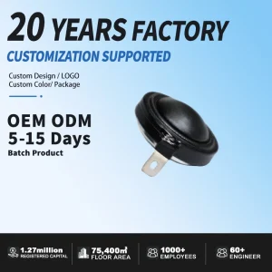 Smooth Treble 1 Inch 4Ohm 10W Tweeter Speaker High Fidelity Part for Indoor Entertainment Audio Systems
