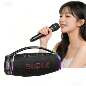 Sodlk 320W Peak Party Large Portable Speaker Massive Bass Subwoofer Waterproof Stereo Wireless Outdoor Boombox