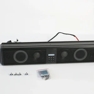 Sound Bar LED Golf Cart Soundbar 26inch 7 Speaker Waterproof Plastic LED Soundbar