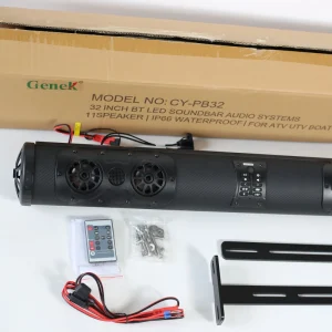 Sound Bar LED Golf Cart Soundbar 32inch 11 Speaker
