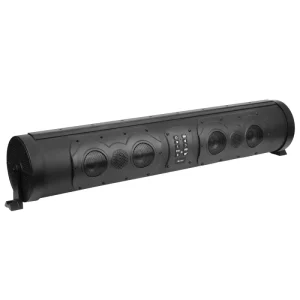 Sound Bar Outdoor Marine Speaker Bluetooth 27 Inch With Sound And Led Lights Speaker System UTV ATV Golf Cart Speaker