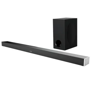 Sound Bar with Wired Subwoofer 80W 2.1 LED Bluetooth Surround Speaker Home Theatre System for TV PC