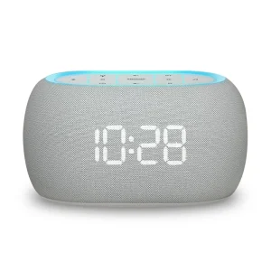 Sound Frequency Healing Machine Smart Night Light Alarm Clock Sound Machine with Wireless Speaker