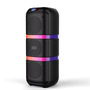 Sound System Speaker with RGB Lights Subwoofer for Karaoke Outdoor Wireless Boombox From Factory