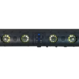 Sound bar Outdoor Marine Speaker Bluetooth 27 Inch with Sound and Led Lights Speaker System UTV ATV Golf Cart Speaker